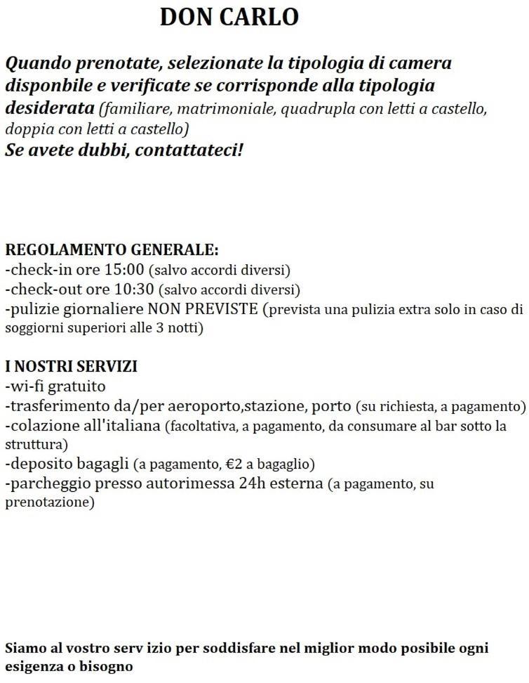 Room Don Carlo Napoli Eksteriør billede